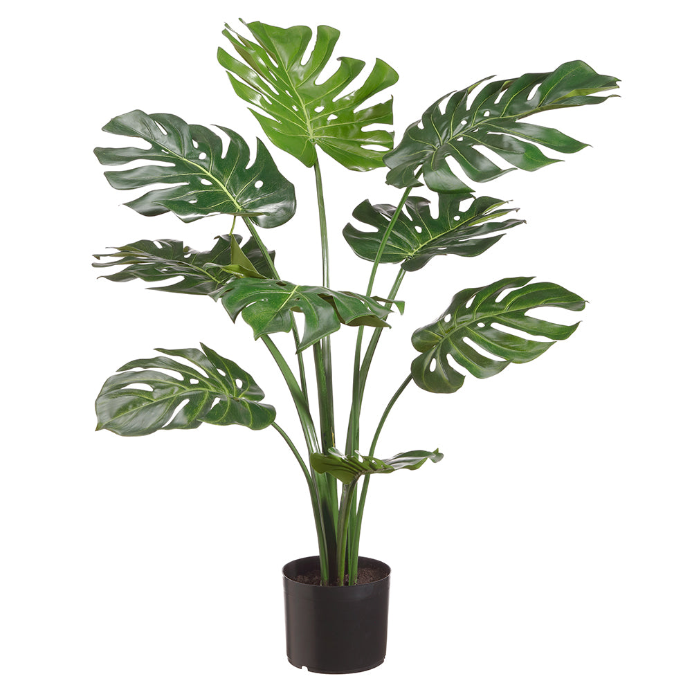 Plante artificielle monstera 113 cm avec pot MONSTERA PLANT 