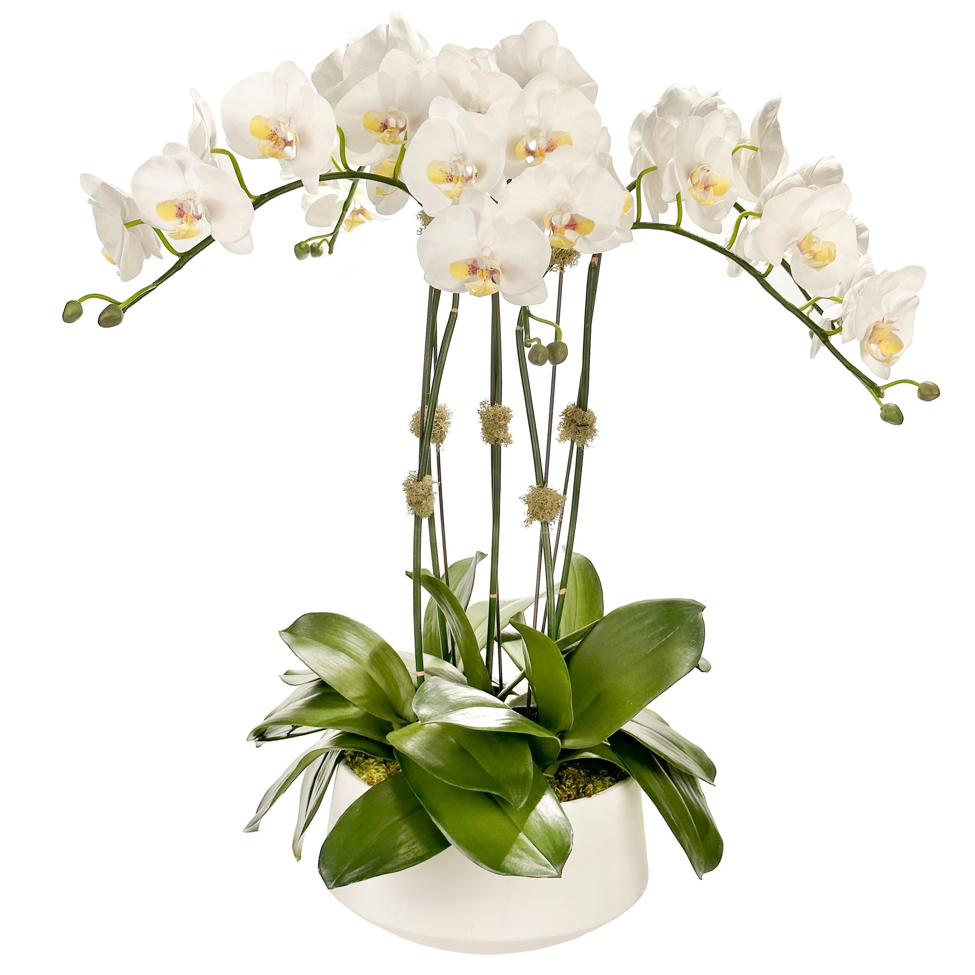 best faux orchid arrangements, best artificial tree, silk flowers sale ...