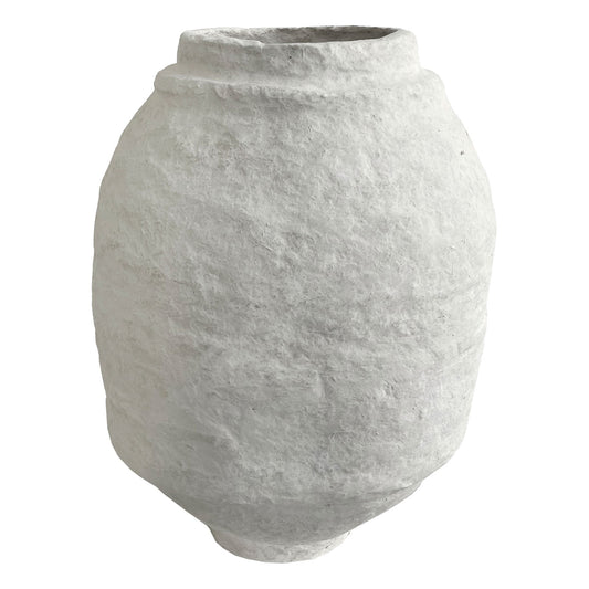 Kurpie Paper Mache Vessel