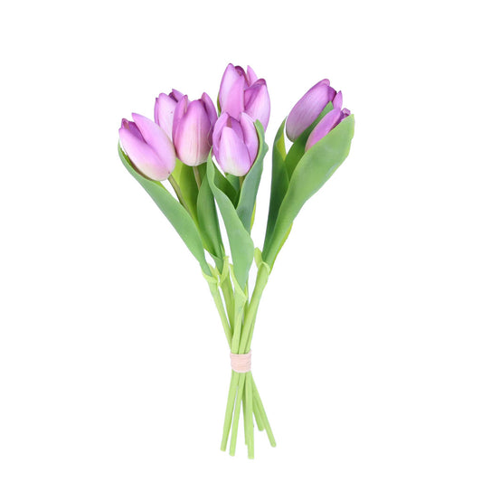 Dutch Tulip Bunch Lilac 17"