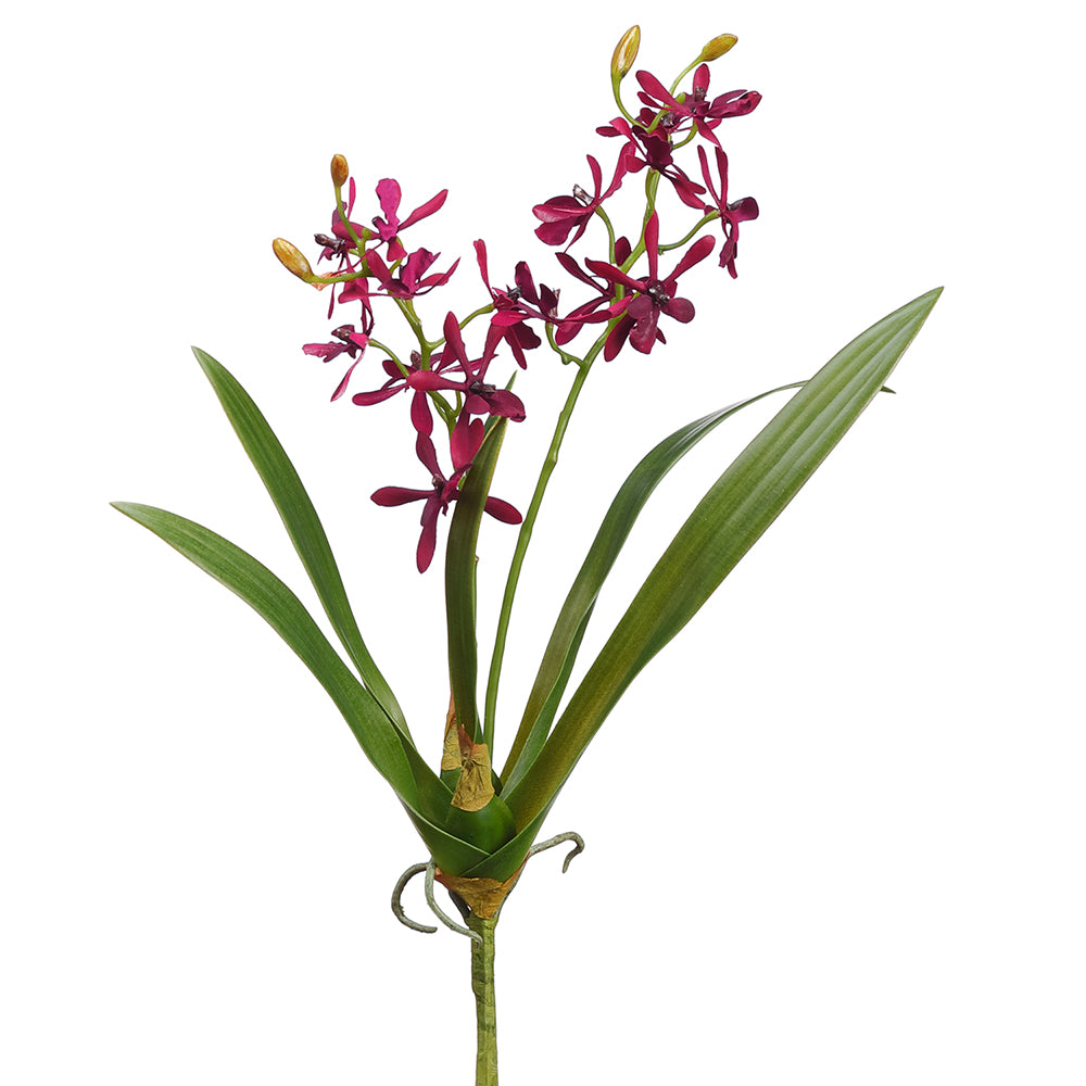 faux butterfly orchid, red butterfly orchid, tiny faux orchid, mini ...